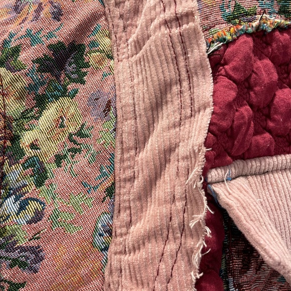 NWT POL Quilted Mix fabric Jacket - Oversized - Picture 8 of 10